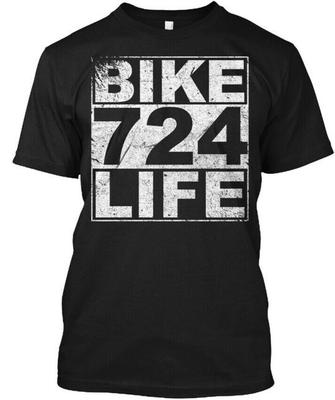 Bike Life 724 Pennsylvania T-Shirt Hergestellt in den USA Größe S bis 5XL