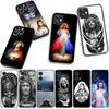 for Samsung Galaxy A25 A37 A57 A12 A14 A41 A50 A51 A70 A71 A72 A21S A04 M15 Note 20 9 8 10 Case Jesus Judah Virgen de Guadalupe