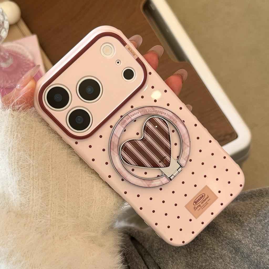 Retro Stars Are Suitable for Apple 17promax Mobile Phone Case Iphone16 Anti-drop 15 Korean 11 Magnetic Suction Bracket 13