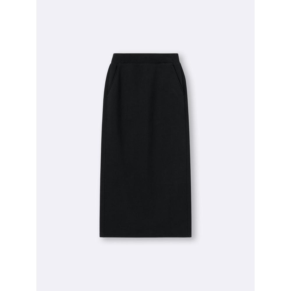 Gu Heavyweight Sweat Narrow Skirt  Length 88.5 95.5cm 