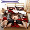 3pcs Resident Evil Bedding Set Duvet Cover Closure Includes 1 Duvet Cover & 2 Pillowcases, Soft and Comfortable for All Seasons.