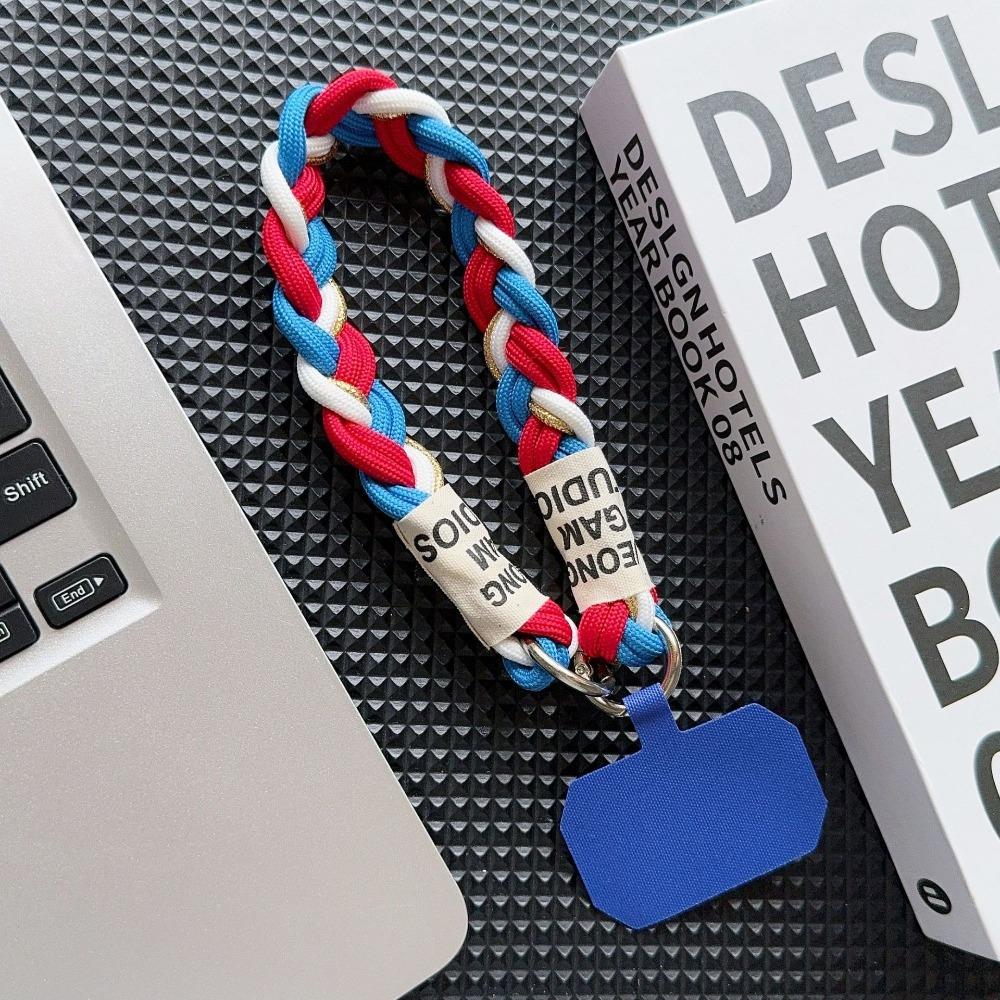 Fashion Colorful Mobile Phone Lanyard Short Multifunctional Mobile Phone Chain Anti Lost with Clip Card Key Chain Universal