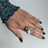 Silver Ring with Natural Pearl, Item Weight 8.88 Gr (2183648)