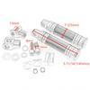 Motorcycle Knurled Modified Foot Pegs Folding Footrests Pedals For Harley Kawasaki Yamaha Suzuki Honda Ducati BMW Universal