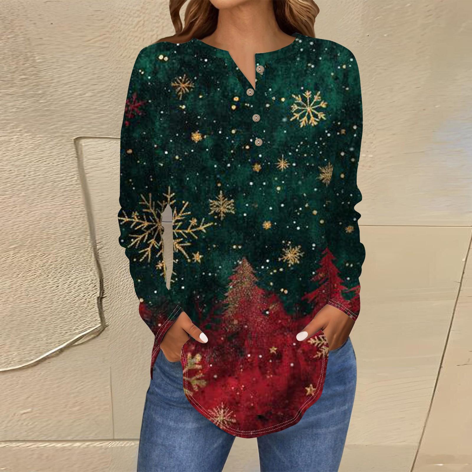 Футболки для женщин осень повседневные рубашки с длинным рукавом на пуговицах толстовка — фото 6