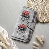 Cute Cartoon Print Long Wallet Fashion PU Leather Multi Card Holder Casual Portable Purse for Daily Use