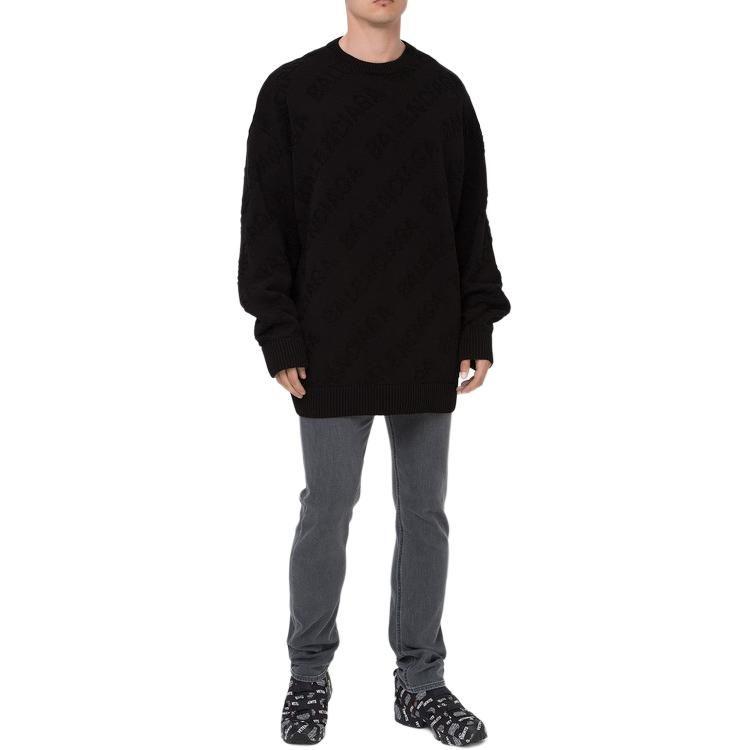Balenciaga Sweatshirt Men's Black 662728T31661000