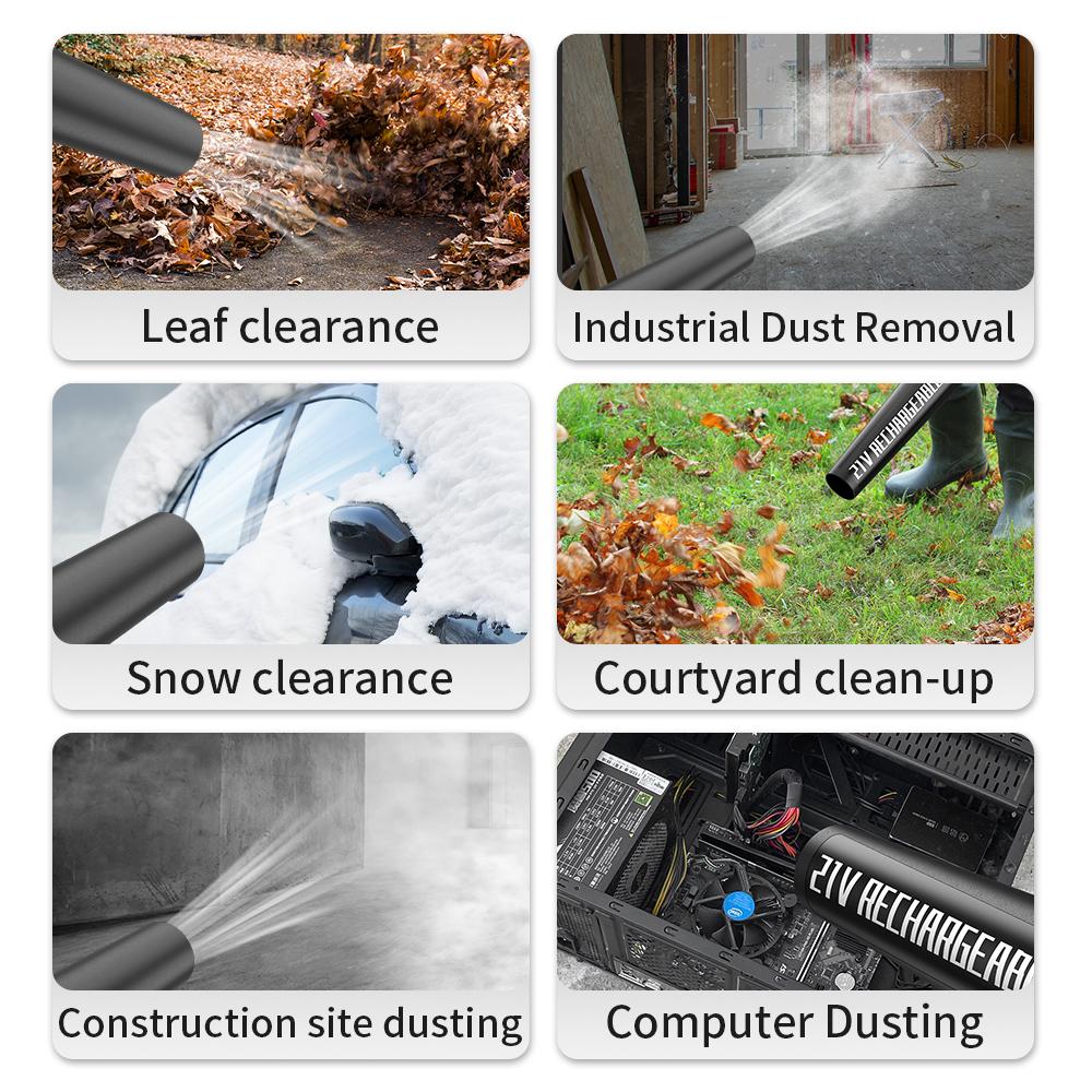 NANWEI Suflanta putere eoliana in 13 trepte 21V 22500rpm