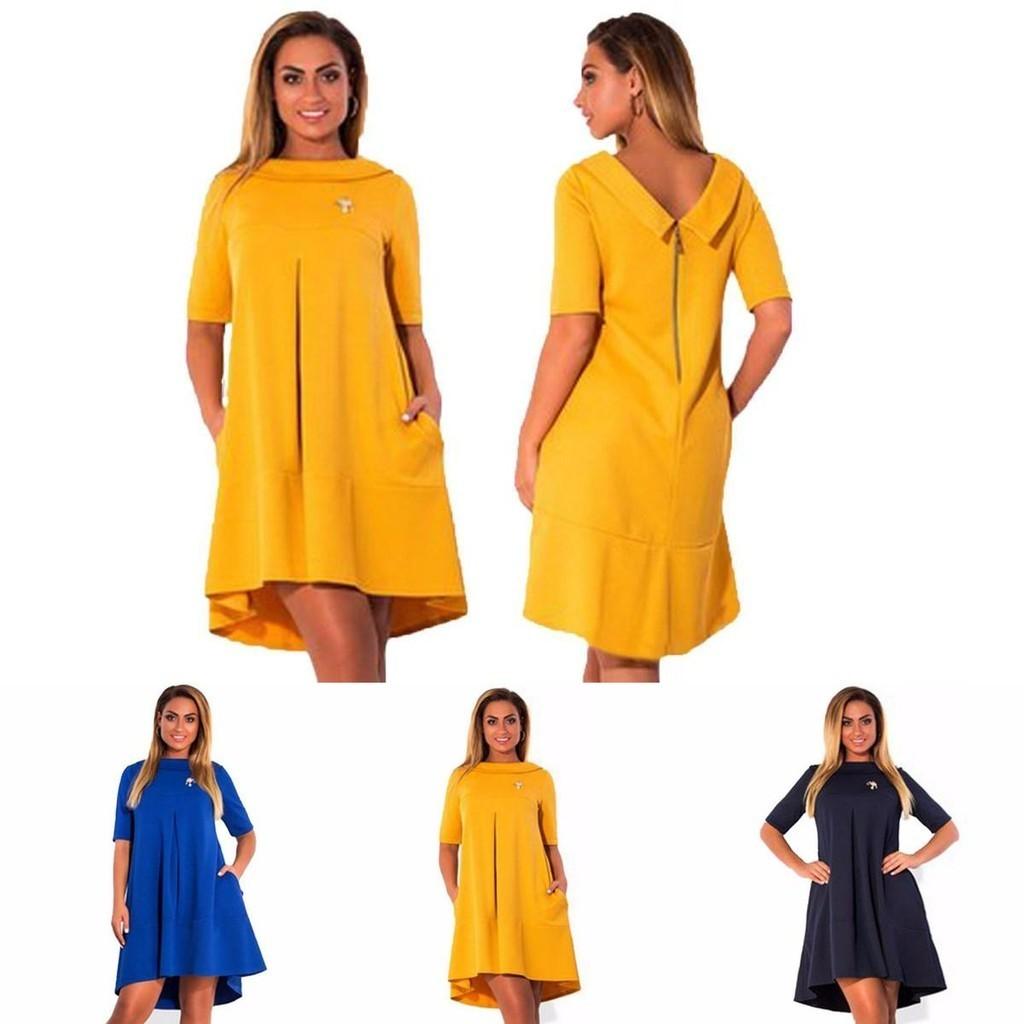Elegant Women Zip Back Stretch Dress With Timeless Classic Appeal For Any Occasion