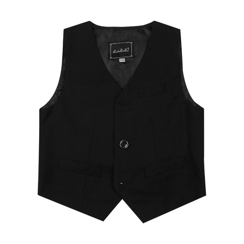 

Детский жилет в клетку в корейском стиле и полосатый жилет для мальчиков - Летнее платье для выступлений больших размеров 160cm, 100-115 jin