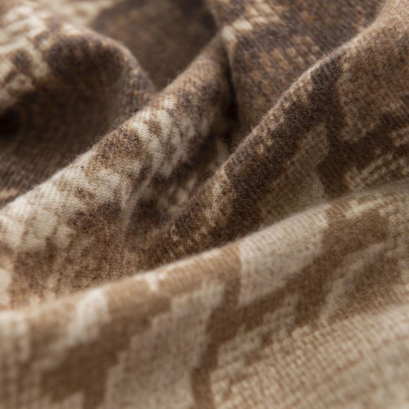 Soft Blanket Scarf Long Warm Snakeskin Shawl Wraps Cashmere Fringe Scarfs For Women