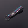 Carbon Fibre Leather M Sport Car Key Fobs Ring Key Chain for Bmw M Logo BMW E90 E91 E92 E93 E60 E61 F10 F07 E64 E63 Accessories lcmn88