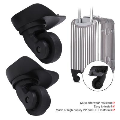 1 Pair A23 Luggage Replacement Wheel Swivel Suitcase Luggage Caster Wheels Repair Spare Parts
