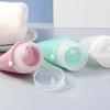 Leakproof Silicone Refillable Bottle Portable Soft Portable Dispensing Bottles  Cosmetic