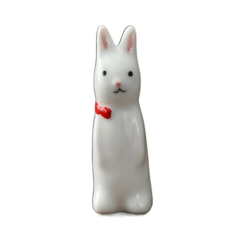 Style Ceramic Animal Crafts Tableware Accessories Spoon Rack Chopsticks Storage Rack Chopsticks Pillow Rack Chopsticks Rack