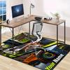 Lando Norris Design Area Rug Personalized Name- Non-Slip, Soft & Cozy Floor Mat for Living Room, Office - Indoor/Outdoor Carpet