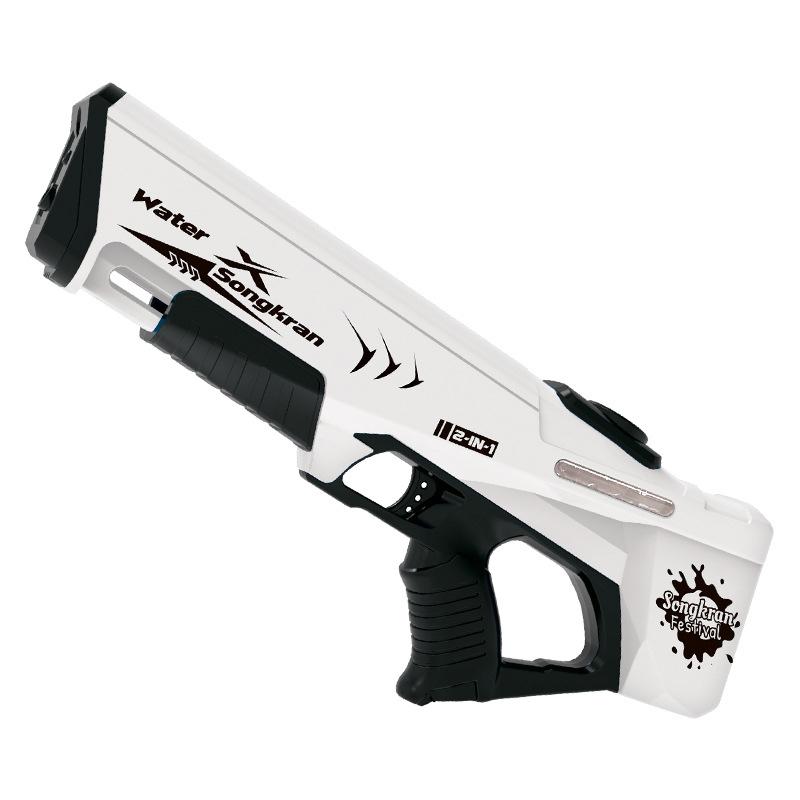 Fully Automatic Continuous Firing Water Gun Summer Electric Toy Gun Laser Cool Large Capacity Water Shooting Water Gun Toy