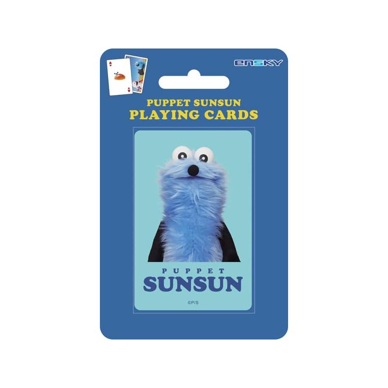 ENSKY Puppet Sun-Sun Playing Cards (Ages 6+)