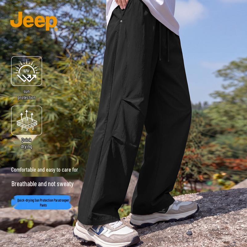JEEP Men s Outdoor Sun Protection Quick Dry Casual Pants L