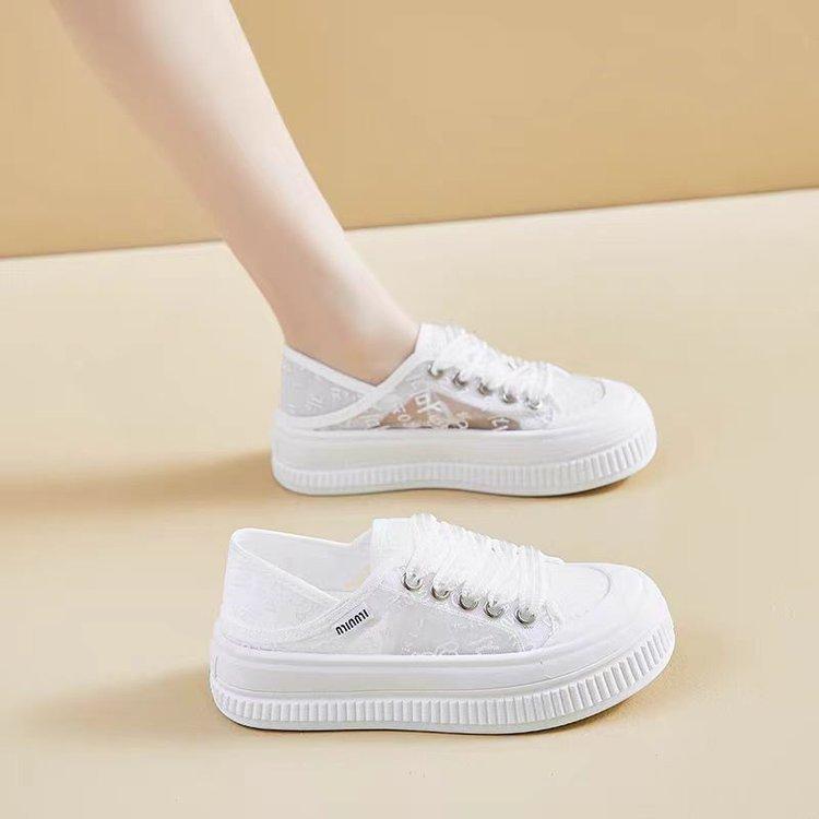 

Обувь для рыбалки Xiaoxiangfeng, женские размеры, дышащая сетка, маленькие белые туфли для серфинга, весна-лето 2025, новые два вида спортивной и повседневной обуви 40 белый