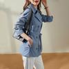 High-quality trench coat women's new spring short small spring thin coat trendy women's clothing