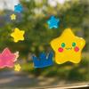 Catch! Teenieping Glass Art Suncatcher ( Hachuping, Bitnapping, Bbanzzakping, AuroraPing, PrincePing, and ChorongPing) 7 Options