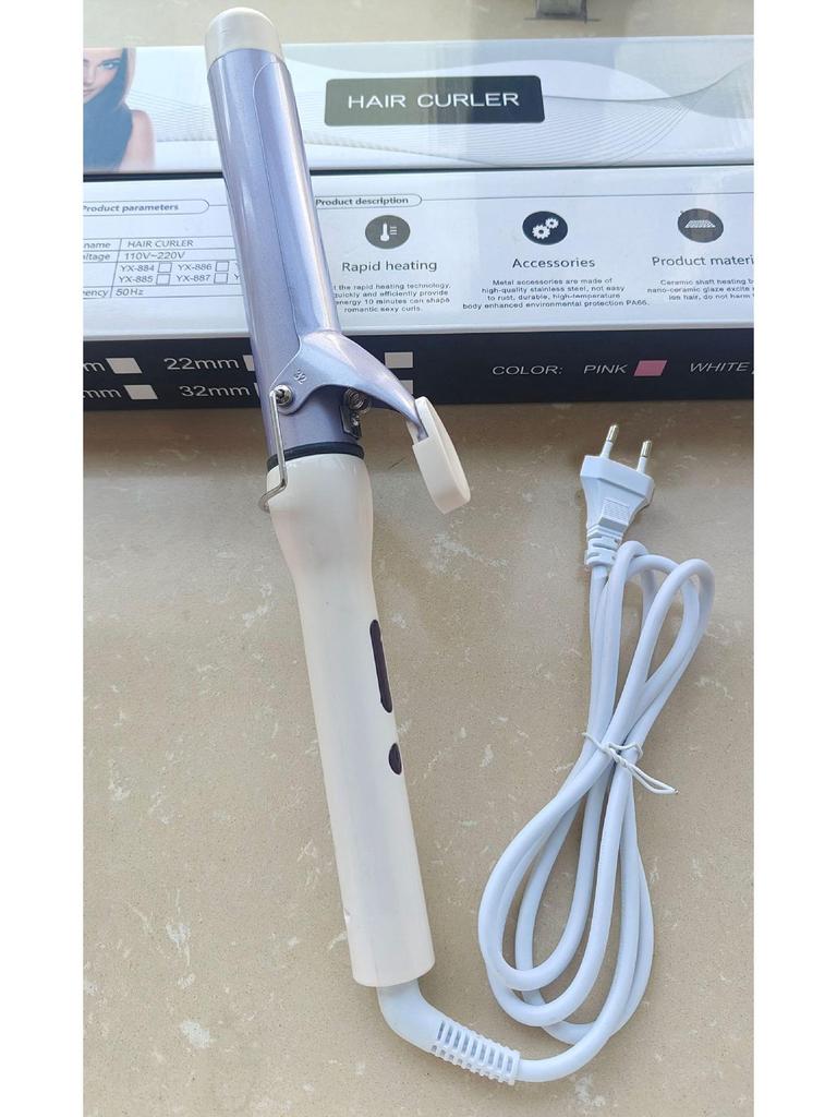 Portable Automatic Hair Curler for Large Waves