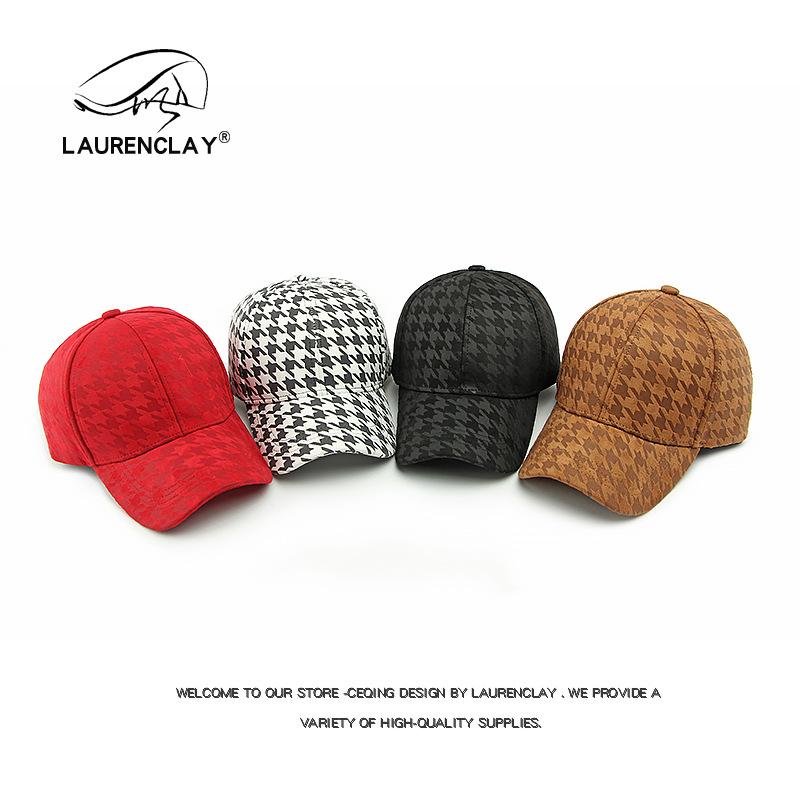 

Classic fashion thousand bird grid hard top baseball cap children spring new outdoor sun hat men s cap Adjustable чорний
