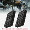 2pcs Sturdy Jubber Jack Pad Elastic Rubber Shock-Absorbing Blocks Support Pads For Car Jacks Lifting Equipment Accessories