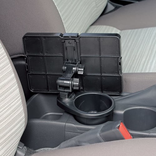 Tsuchiya Yac ZE-68 Car Supplies Drink In Tray Tray Table Black 180 x 210 x 110 mm