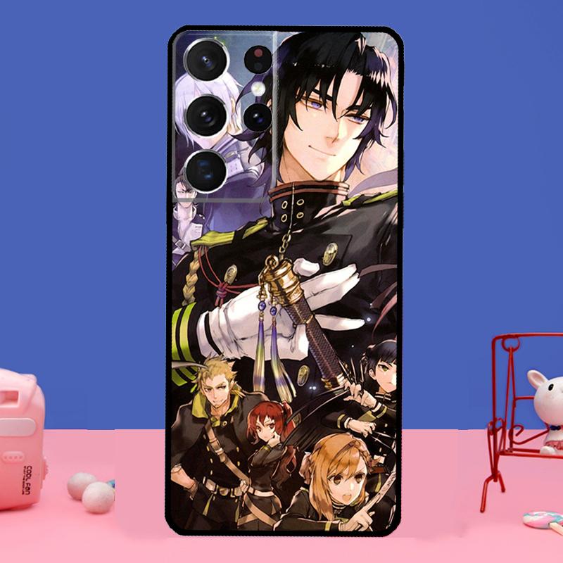 Anime Owari no Seraph Of The End Hülle für Samsung Galaxy S21 S22 Ultra S20 FE S8 S9 S10 Note 10 Plus Note 20 Ultra Coque