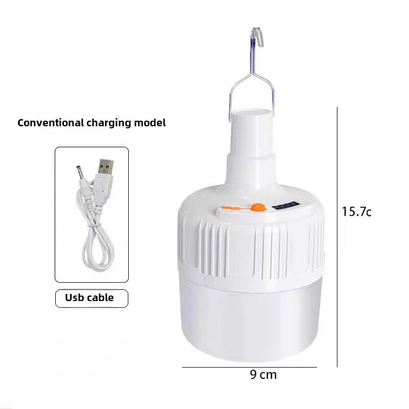 Solar Charging Remote Control Led Super Bright Power Failure Energy Saving Emergency Light Bulb