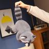 Cute Raccoon Plush Toy Stuffed Animals Soft Doll Pillow Grey Raccoon Toys Birthday Gift for Boys Girls