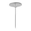 Stainless Steel Paper Memo Holder Spike Stick   Restaurant Silver for Kitchen Desk