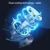 50W LED Logo GOBO Projector Light IP67 Waterproof Advertising Light with Remote Control Rotational Welcome Sign Projector for Business Store Bar Hotel