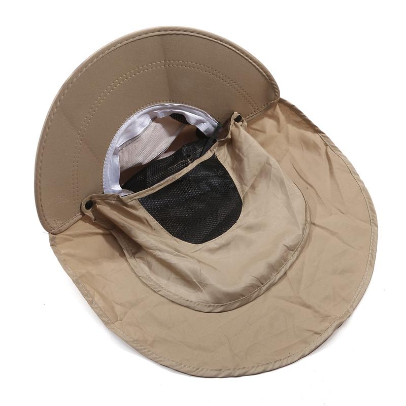 Outdoor Sport Hiking Visor Hat UV Protection Face Neck Cover Mountain Climbing Fishing Camping Sun Protect Caps