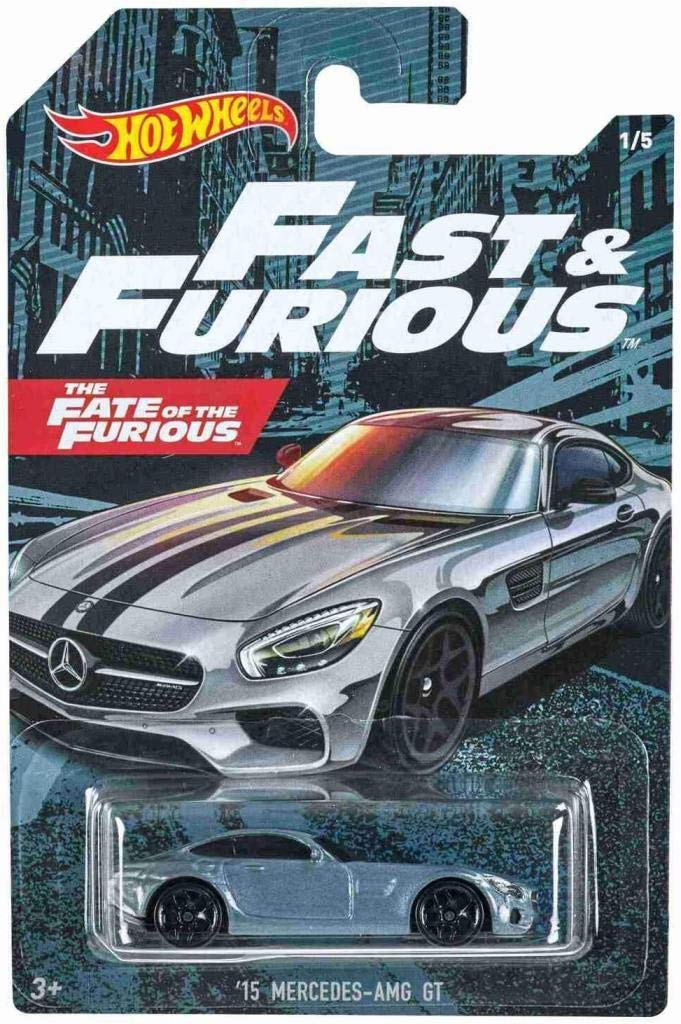 Hot Wheels 2020 Форсаж #1/5  15 Mercedes-AMG GT (Серый)