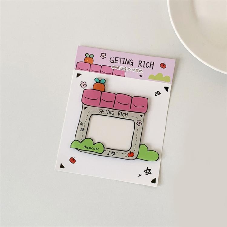 Colorful Fruit Shape Refrigerator Magnets Frame Holds Photos Card Note Memos With Reliable Magnetic Adhesion Holder
