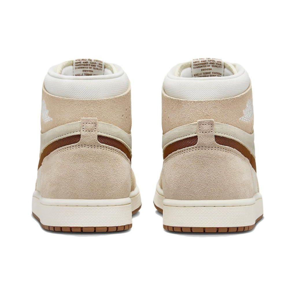 Air Jordan 1 High Zoom Comfort 2 Legend Coffee Sneakers da Uomo Bianco Vela Legend-Marrone Medio DV1307-120