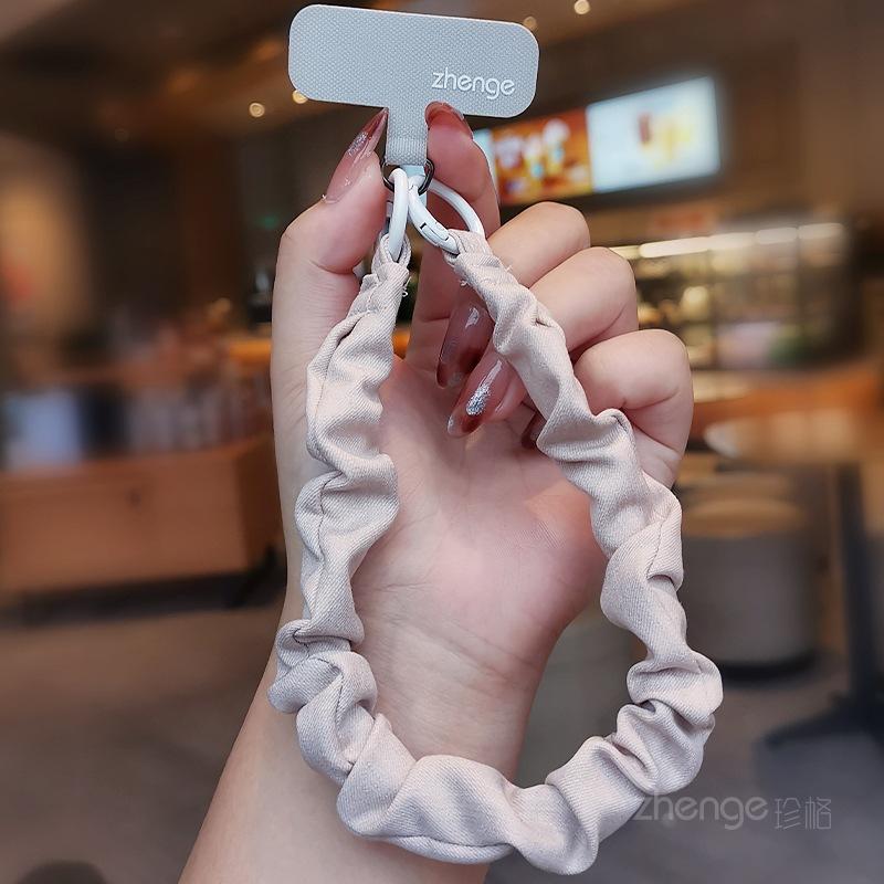 

Mobile phone lanyard simple and fashionable women s wrist rope short outdoor mountaineering travel line shopping photo portable anti-lost