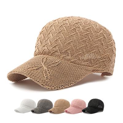 Mesh Cap Women's Summer Breathable Sun Protection Sun Hat Outdoor Baseball Cap