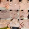 Rich Family Daughter Slightly Drunk Atmosphere Design Pearl Necklace Light Luxury Niche High-end Accessories Collarbone Chain Necklace Jewelry Women