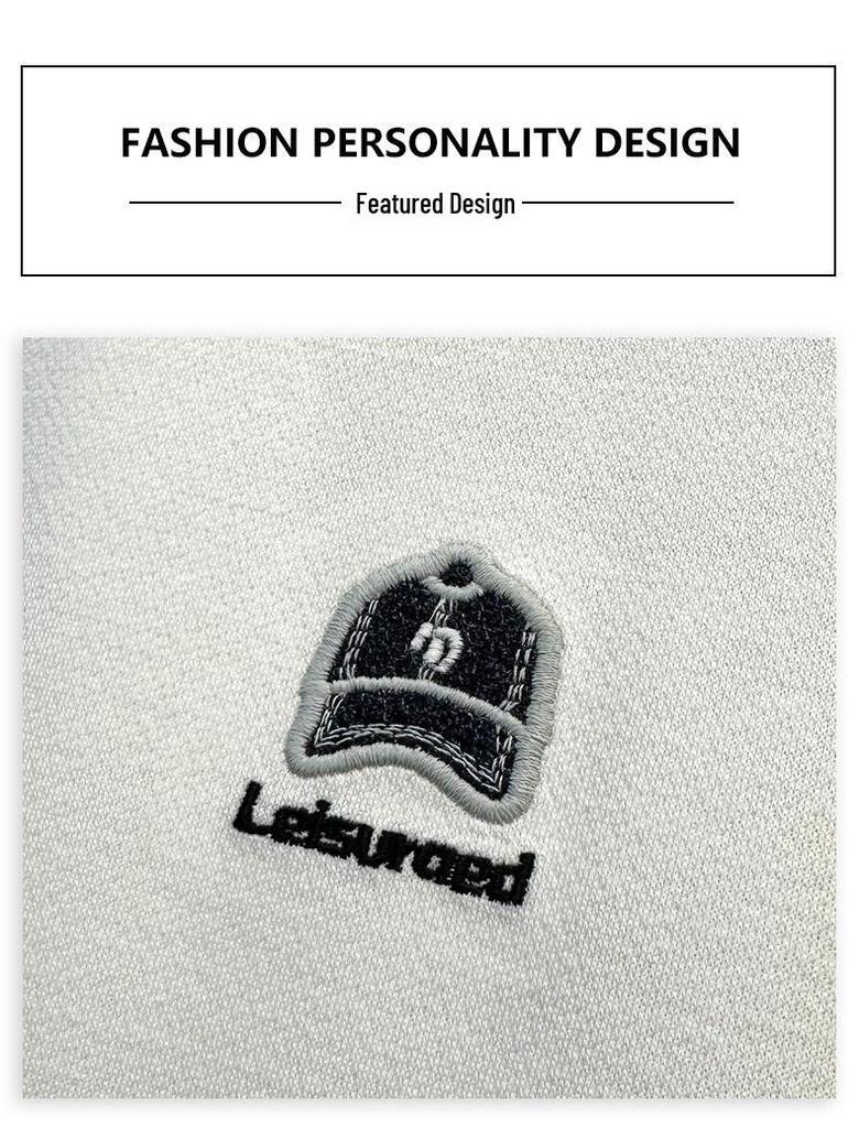 Men's American Trendy Embroidered Hoodie - Autumn/Winter Loose Fit, Long Sleeve, Round Neck, Thick Warm Pullover for Couples