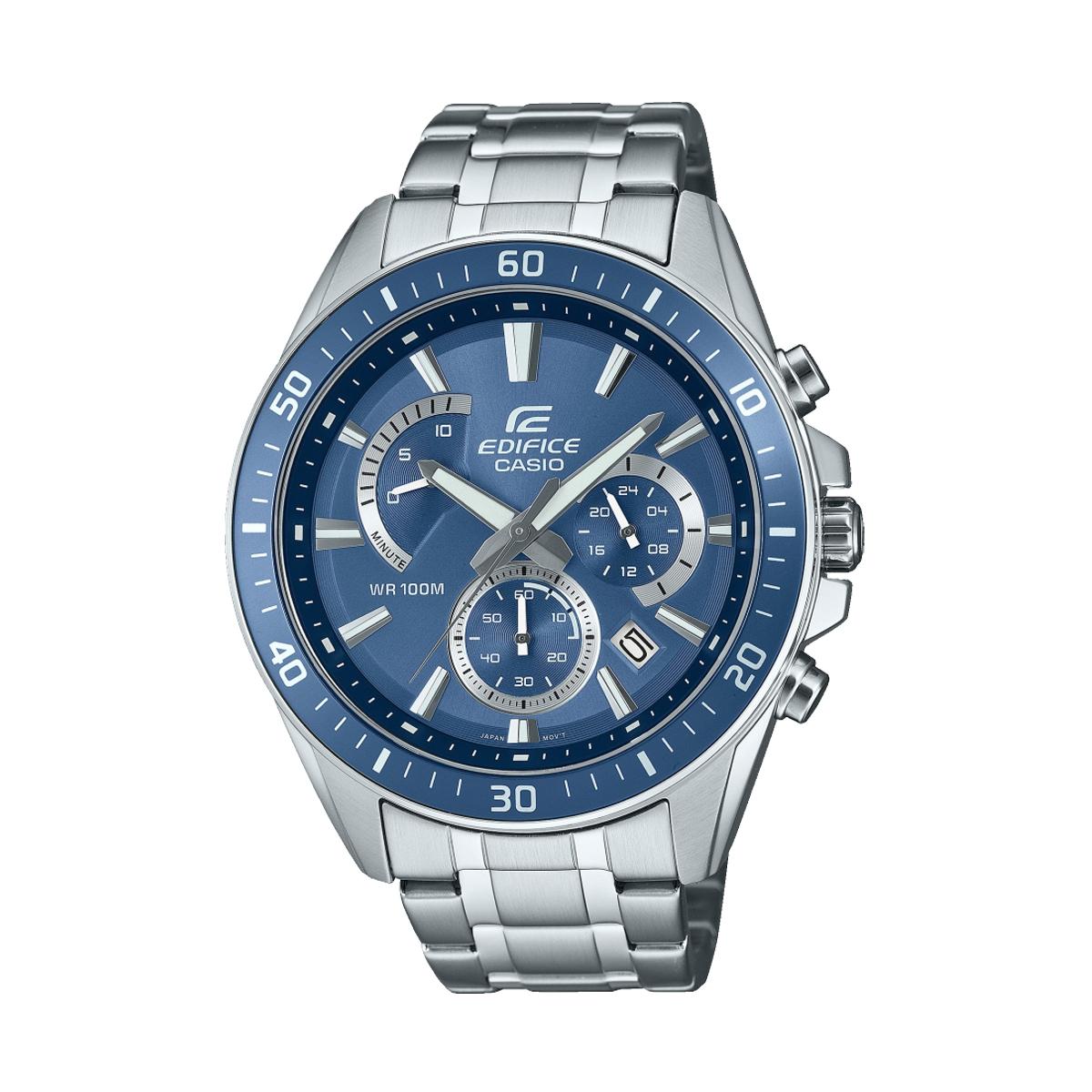

CASIO EDIFICE Mod. RETROGRADE CHRONOGRAPH XL - BLUE AVIO EFR-552D-2AVUEF