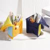 Folding Pencil Case Simple Storage Bag Pen Organizer Stationery Bag  Office