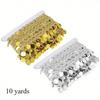10 Yards DIY 3cm Sequin Tassel Trim Fringe Ribbon Trimming Sewing Craft Decor
