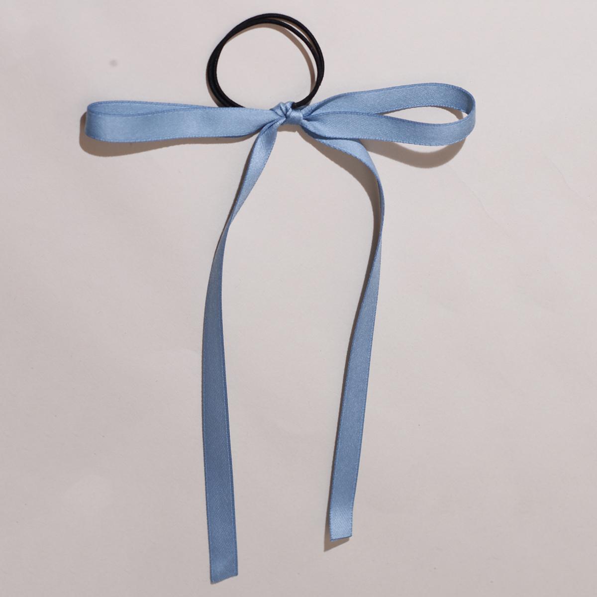 

Lystrfac 2 шт./компл. Милые резинки-скранчи с бантом для женщин, девочек, мягкие ленточные банты для волос, эластичная повязка на голову, женские аксессуары для волос