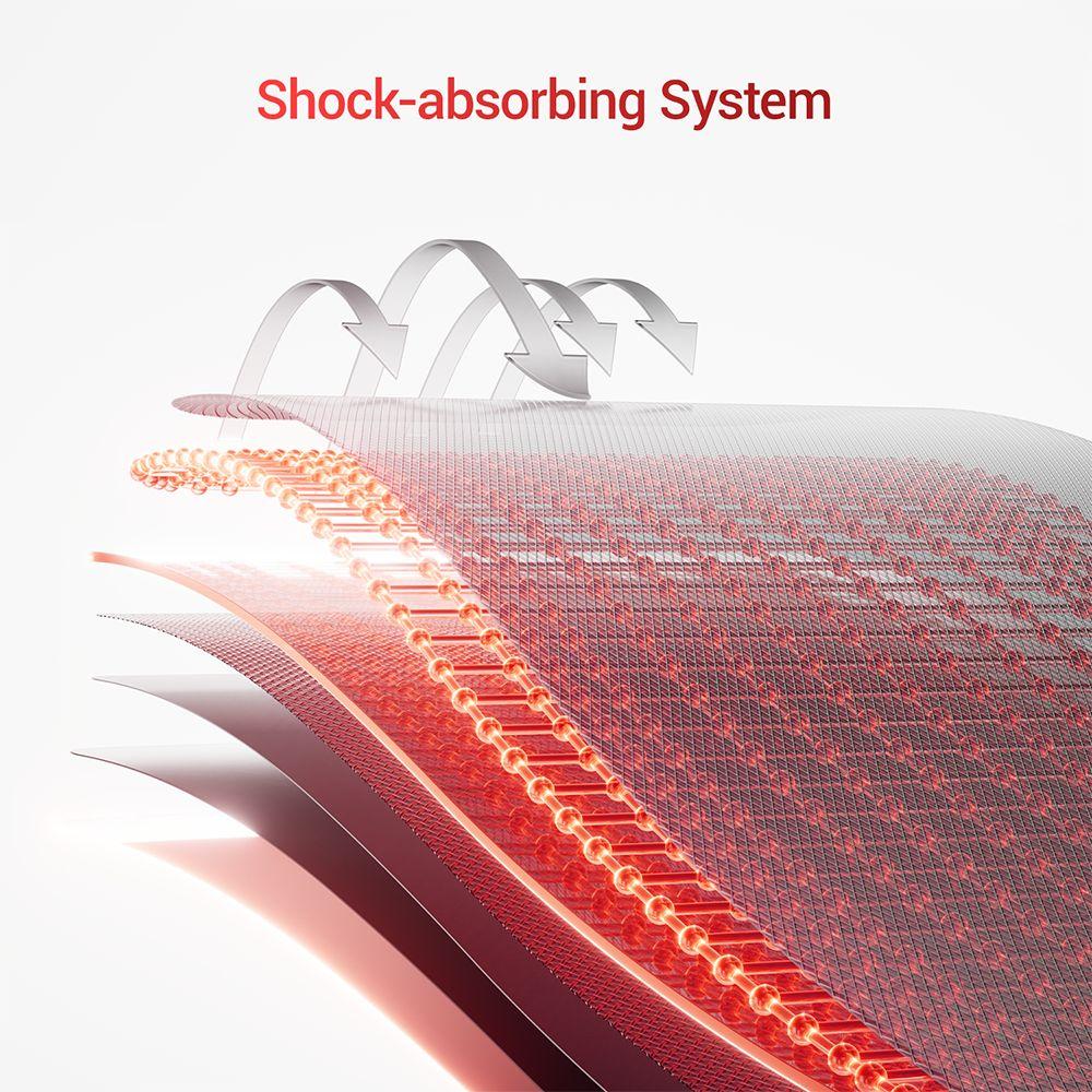 ROBORE SF10 Foldable Quiet Treadmill Black