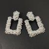 European & American Popular Alloy Geometric Earrings - Mixed Styles, One-Piece Dropshipping