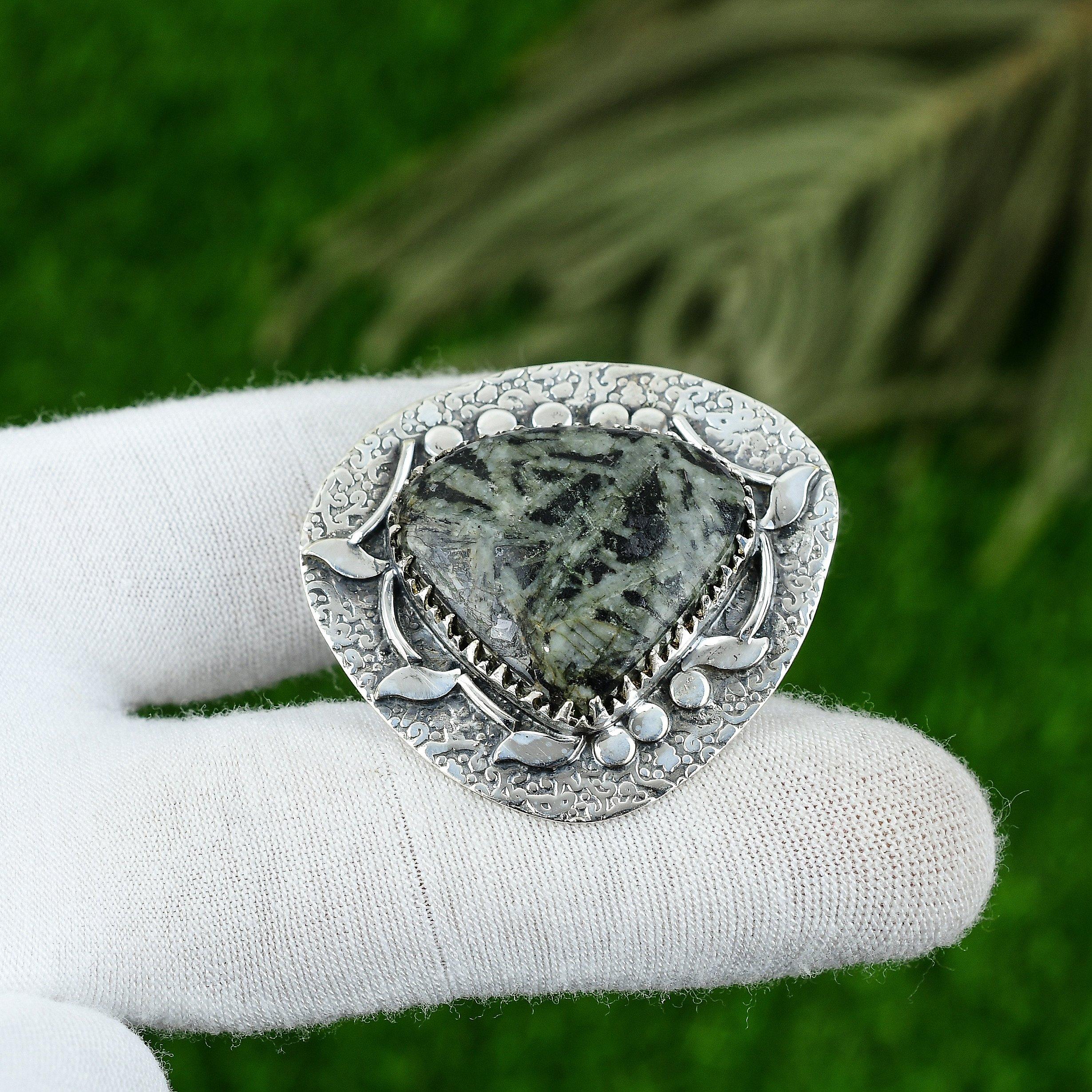 

Gift For Her 925 Sterling Silver Natural Star Galaxy Gemstone Jewelry Pendant